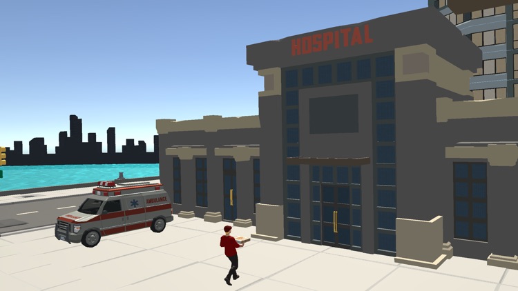 City Pizza Delivery Bike Rider screenshot-3