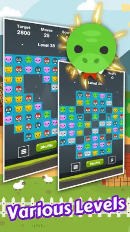 Game screenshot Crazy Animals Match hack