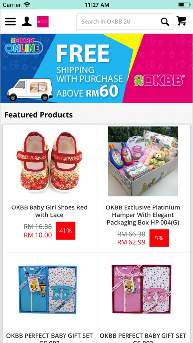 OKBB 2U - Baby & kids store screenshot 2