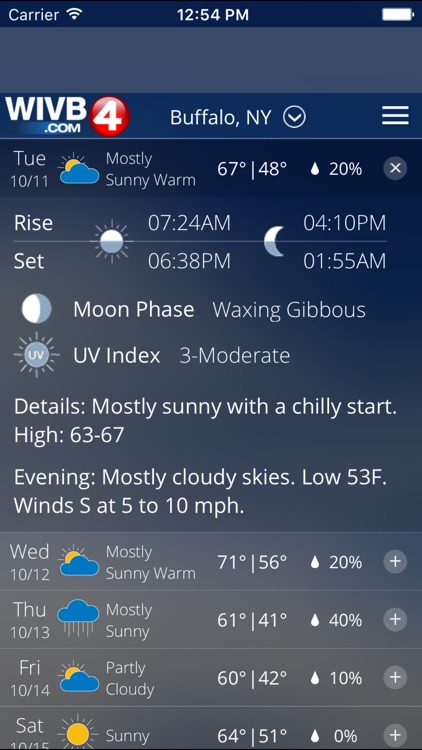 4 Warn Weather - WIVB screenshot-3
