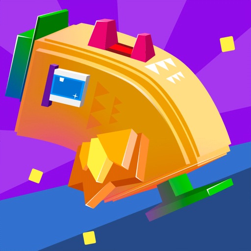 Cube Chicken Flip iOS App