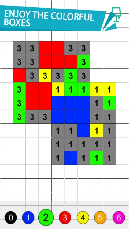 Color by Number Pixel Art Game screenshot-3
