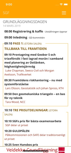 SGF Grundläggningsdagen(圖2)-速報App