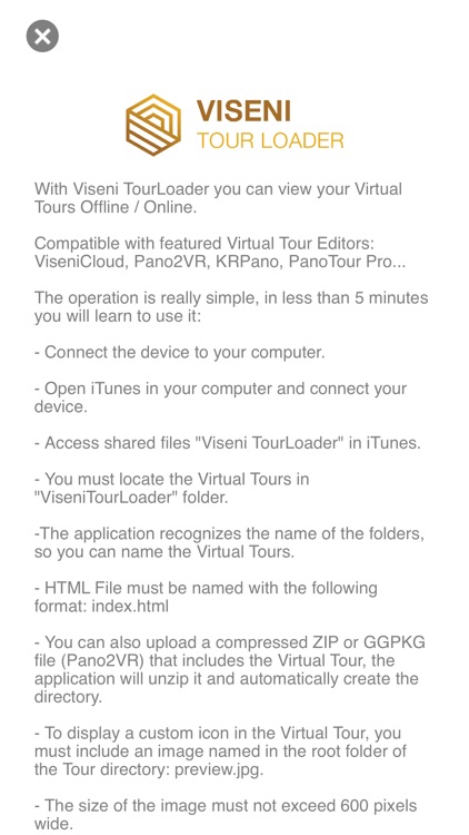 Viseni TourLoader screenshot-3
