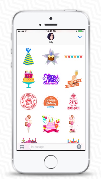 Birthday Stickers & Birthday Wishes - iMessage