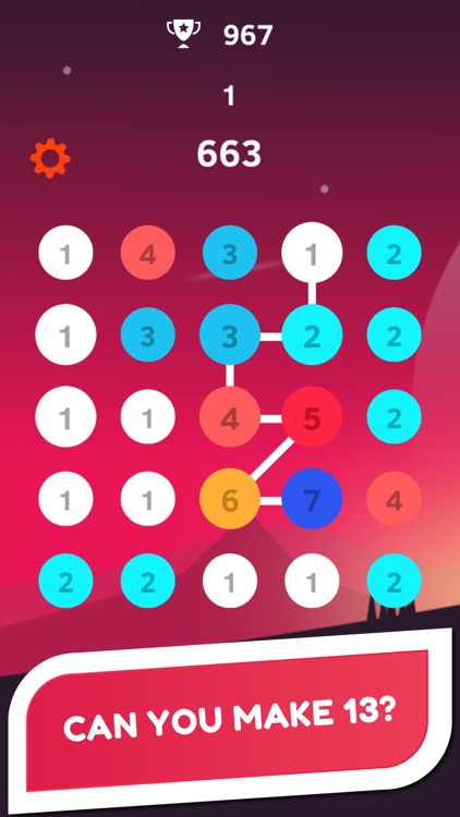 One Line Number - Chain Puzzle screenshot-3