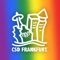 Mit der „The Pride Market App“ bist Du immer und überall über Veranstaltungen und Neuigkeiten des CSD Frankfurt informiert