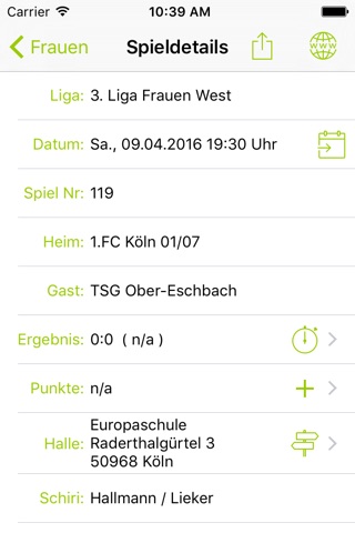 TSG Ober-Eschbach Handball screenshot 3