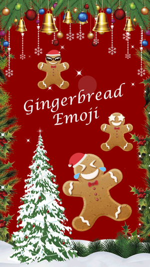 Christmas Gingerbread Emoji(圖2)-速報App