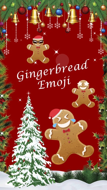 Christmas Gingerbread Emoji