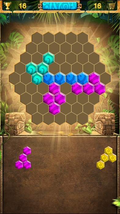 maya hex - hexa block puzzle screenshot 2