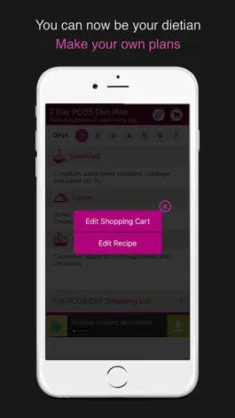 Game screenshot PCOS Diet 7 Day Meal Plan apk