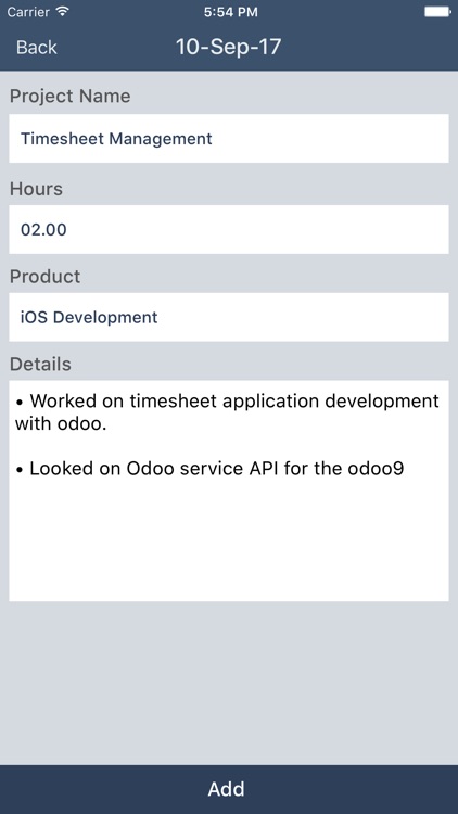 Odoo Timesheet Manager screenshot-4