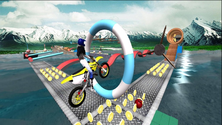 Stunt Bike in Highway Racing