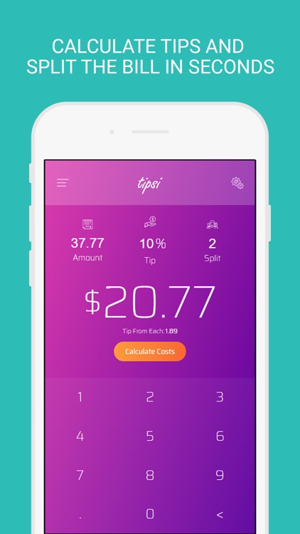 Tipsi Tip Calculator