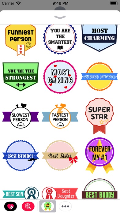 Best Award Badge Stickers screenshot 2