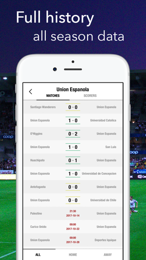 Primera Chile - Football Stats(圖4)-速報App