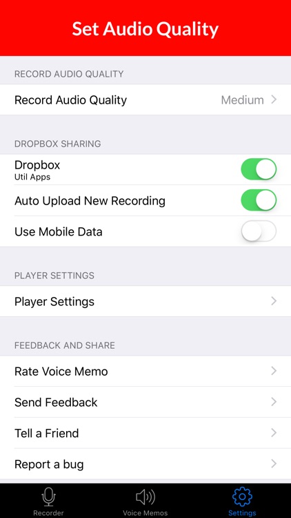 Voice Recorder & Audio Memo + screenshot-4