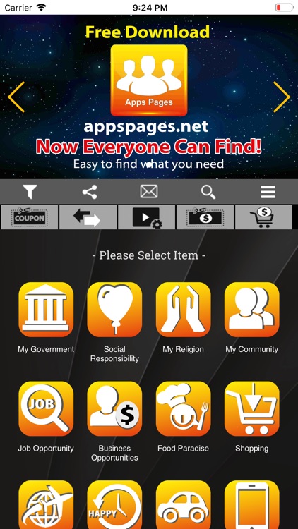 Apps Pages