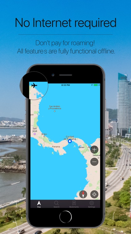 Panama Offline Navigation