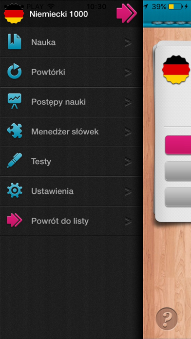 How to cancel & delete Niemiecki 1000 najwazniejszych from iphone & ipad 1