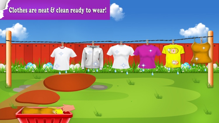 Home Washing Laundry Game screenshot-4