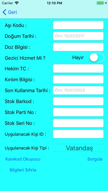 ATS Mobil Aşı Uygulama