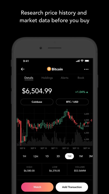 Blockfolio - Bitcoin Tracker