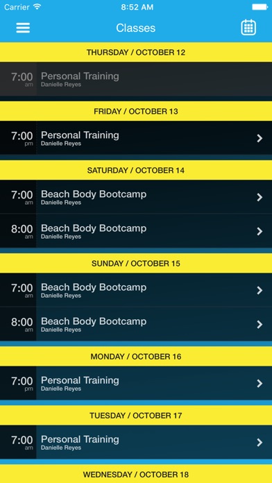 Elite Results Fitness screenshot 3