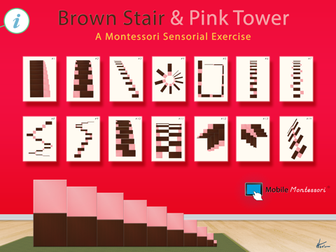 Brown Stair & Pink Tower - náhled