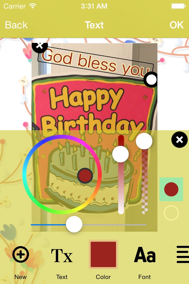 Birthday Greeting screenshot 3