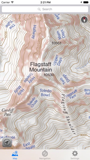 Wasatch Backcountry Skiing Map(圖2)-速報App