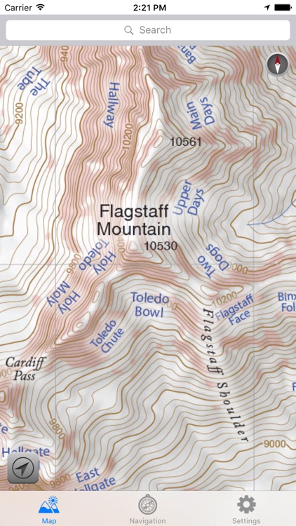 Wasatch Backcountry Ski Map Wasatch Backcountry Skiing Map By Iterum, Llc