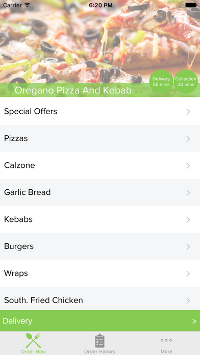 How to cancel & delete Oregano Pizza And Kebab from iphone & ipad 2