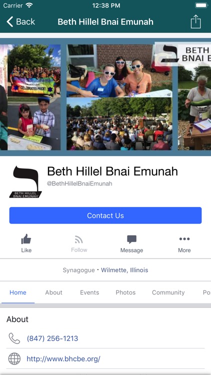 Beth Hillel Bnai Emunah screenshot-3