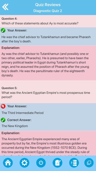 Ancient Egyptians History Quiz screenshot 3