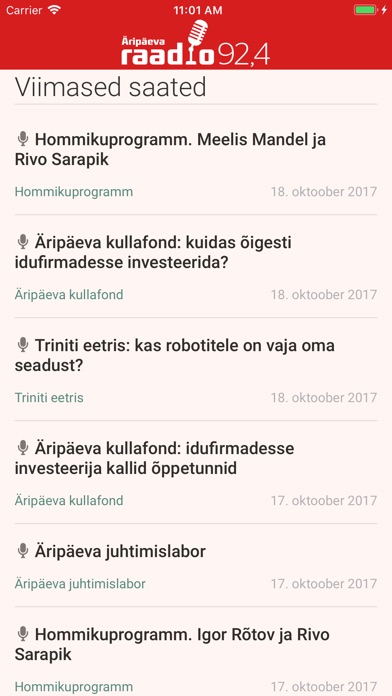 Äripäeva Raadio screenshot 2