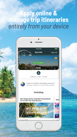 MyIVHQ - Volunteer Travel(圖3)-速報App