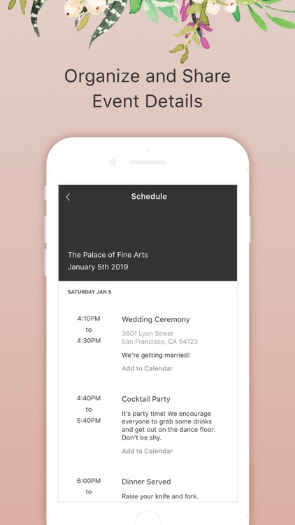 Joy - Wedding App & Website
