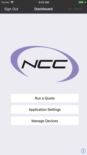 NCC Quoting Tools