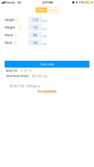 Body calculating(圖2)-速報App