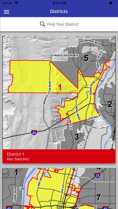 Albuquerque City Council screenshot 2