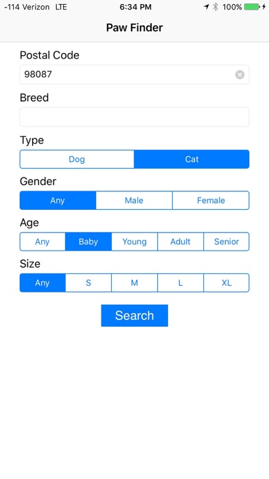 PawFinder Pet Search screenshot 3