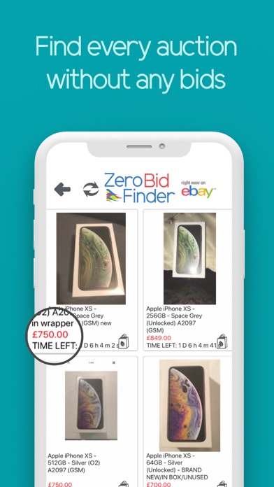 Zero Bid Finder for eBay Screenshot 3