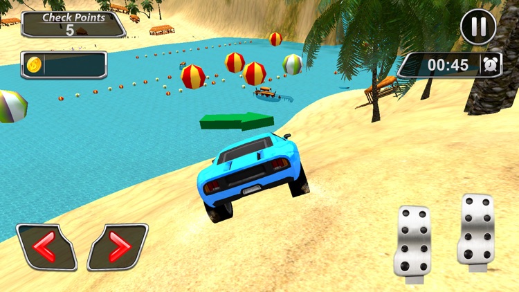 Floating Aqua Car Stunt screenshot-3