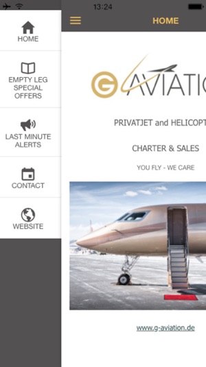 G-AVIATION Privatjet Charter