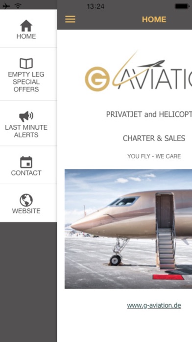 How to cancel & delete G-AVIATION Privatjet Charter from iphone & ipad 1