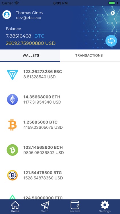 EBC Wallet