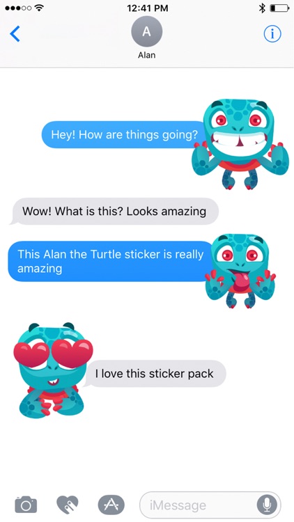 Alan The Turtle Stickers screenshot-3