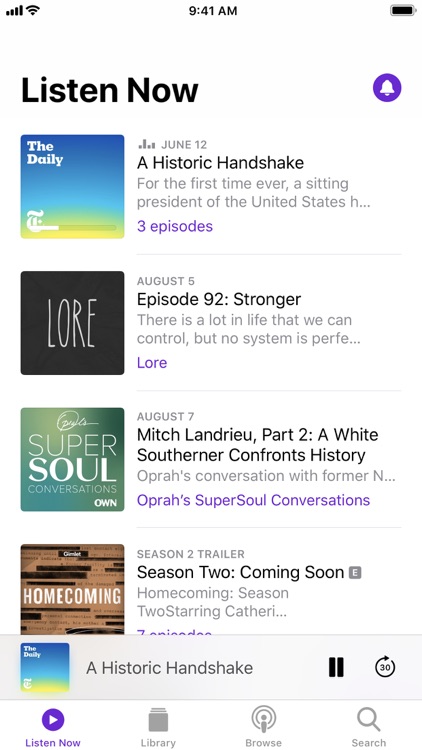 Apple Podcasts screenshot-0